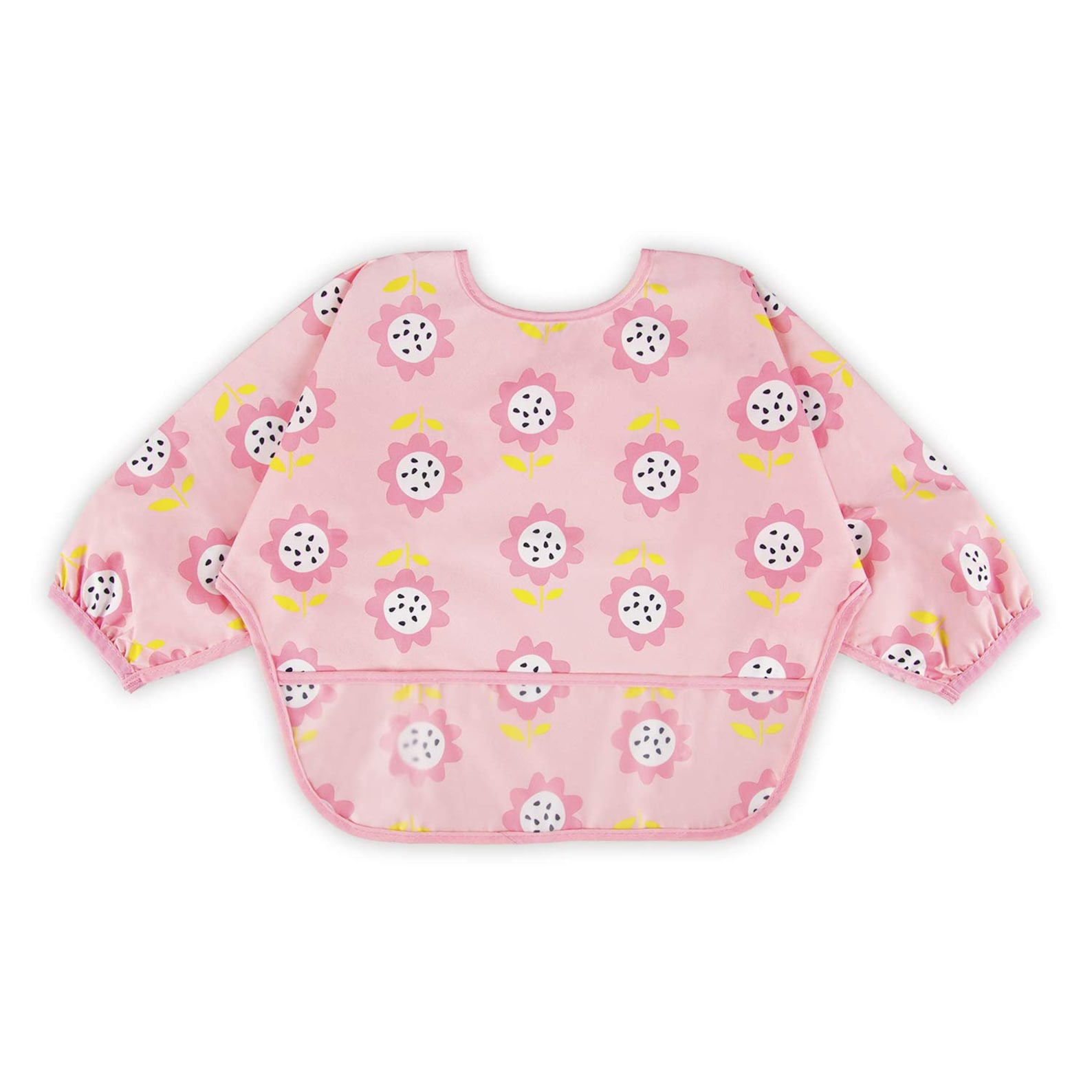 Baby Long Sleeved Bib Waterproof Bibs with Food Pocket Etsy