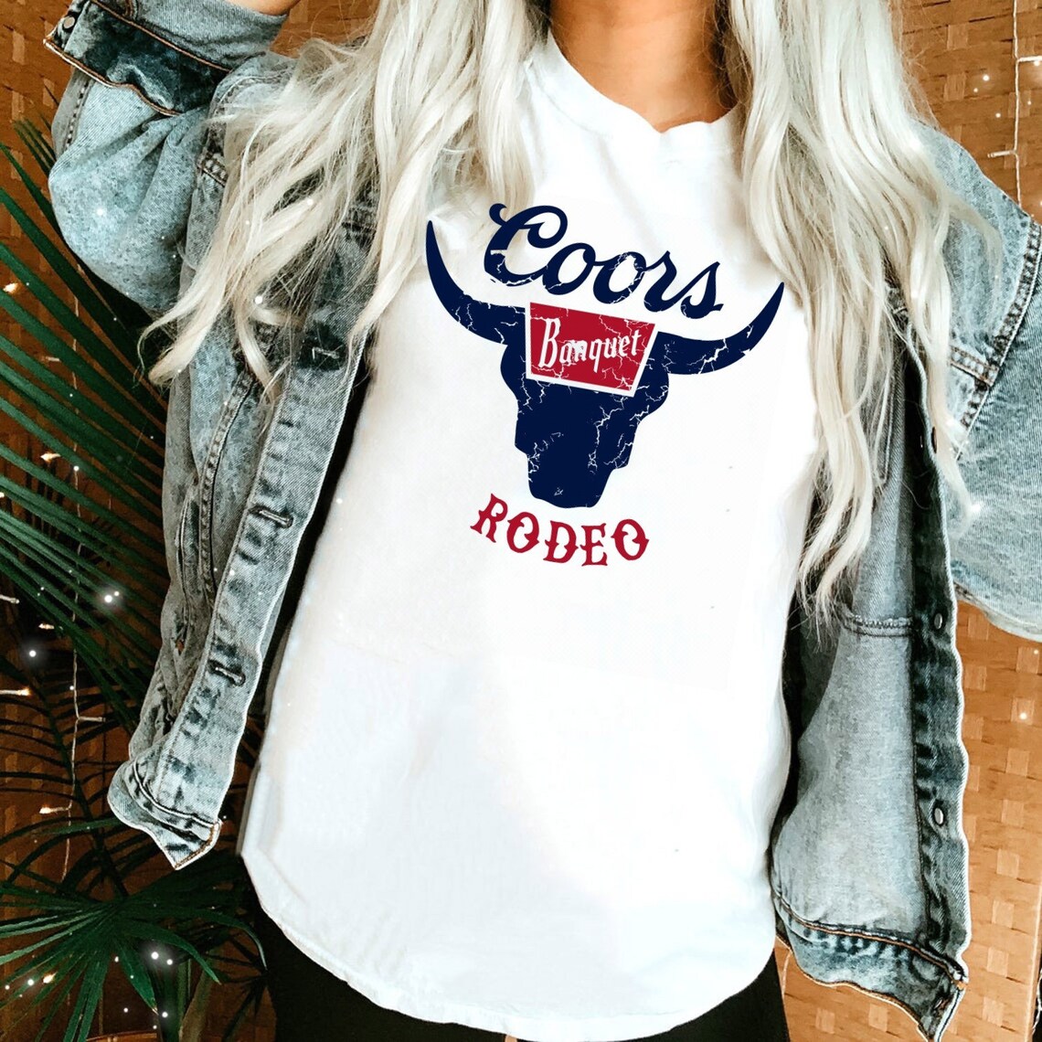 Vintage Coors Banquet Rodeo Retro Tshirt Banquet T Shirt Etsy