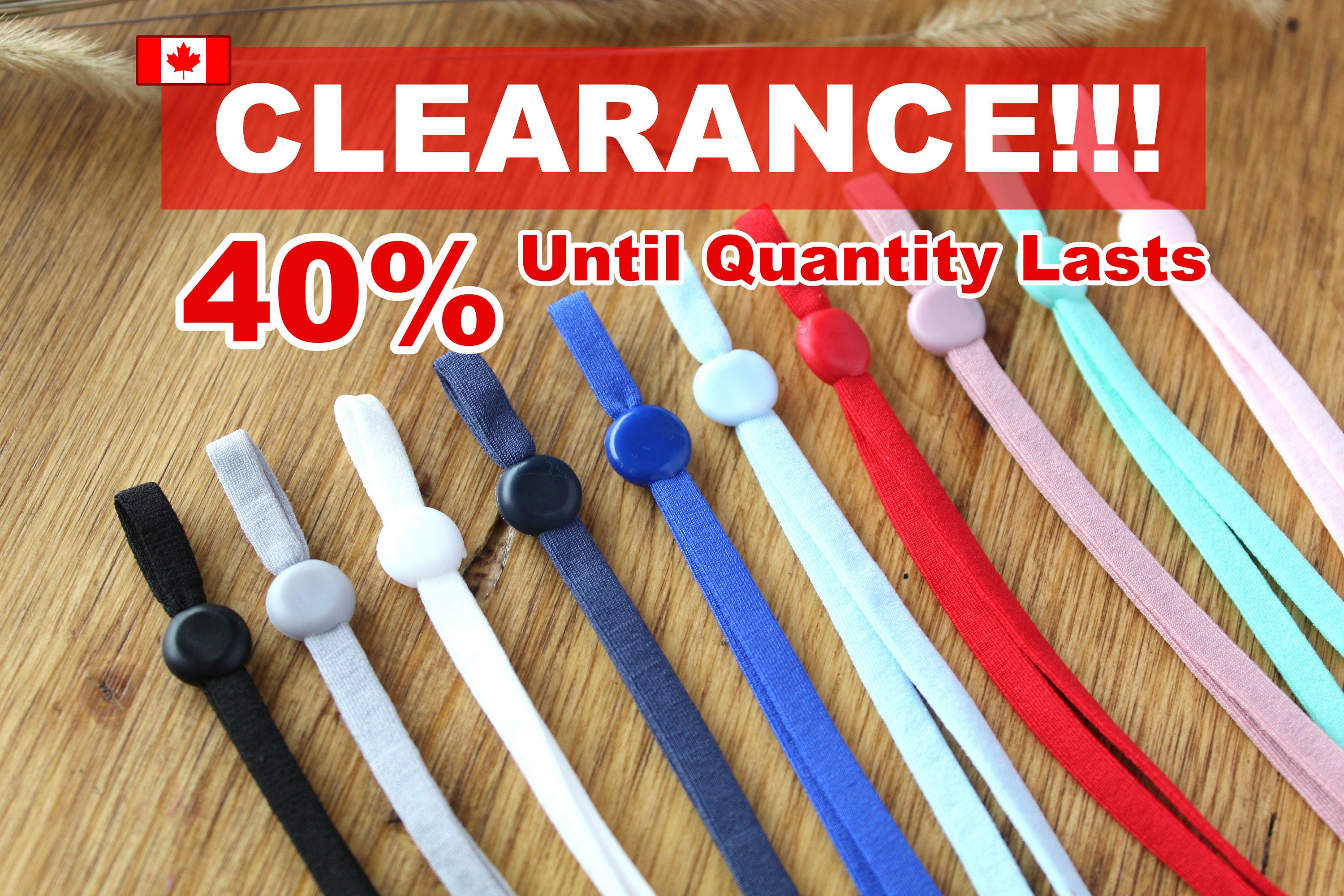 Adjustable Elastic for face masks, face mask elastic, face mask cord,…