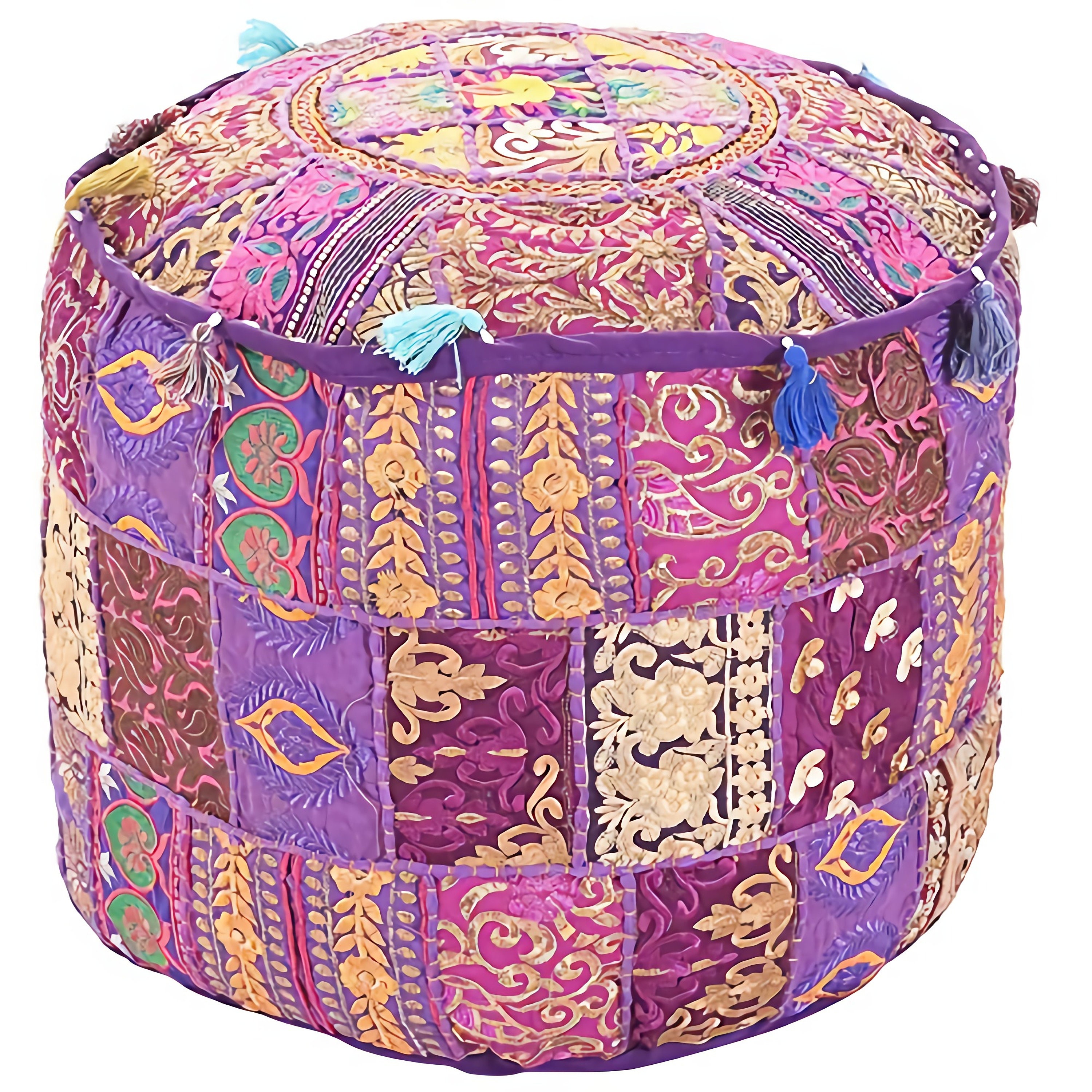 Handmade Patchwork Ottoman Cover Ottoman Bohemian Cover Home Etsy