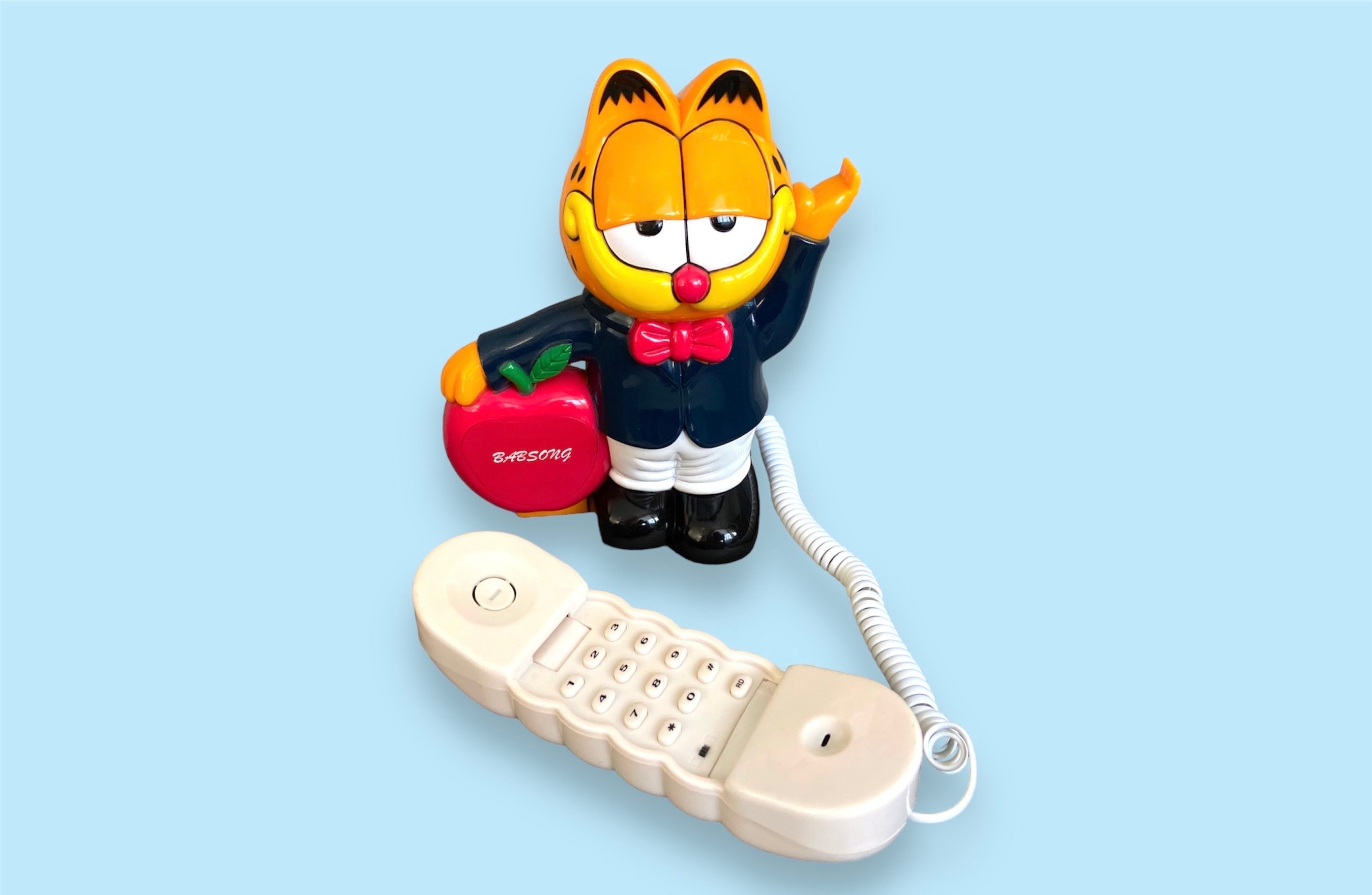 Garfield 新古電話 レア ヴィンテージ Y2k 固定電話 by Babsong
