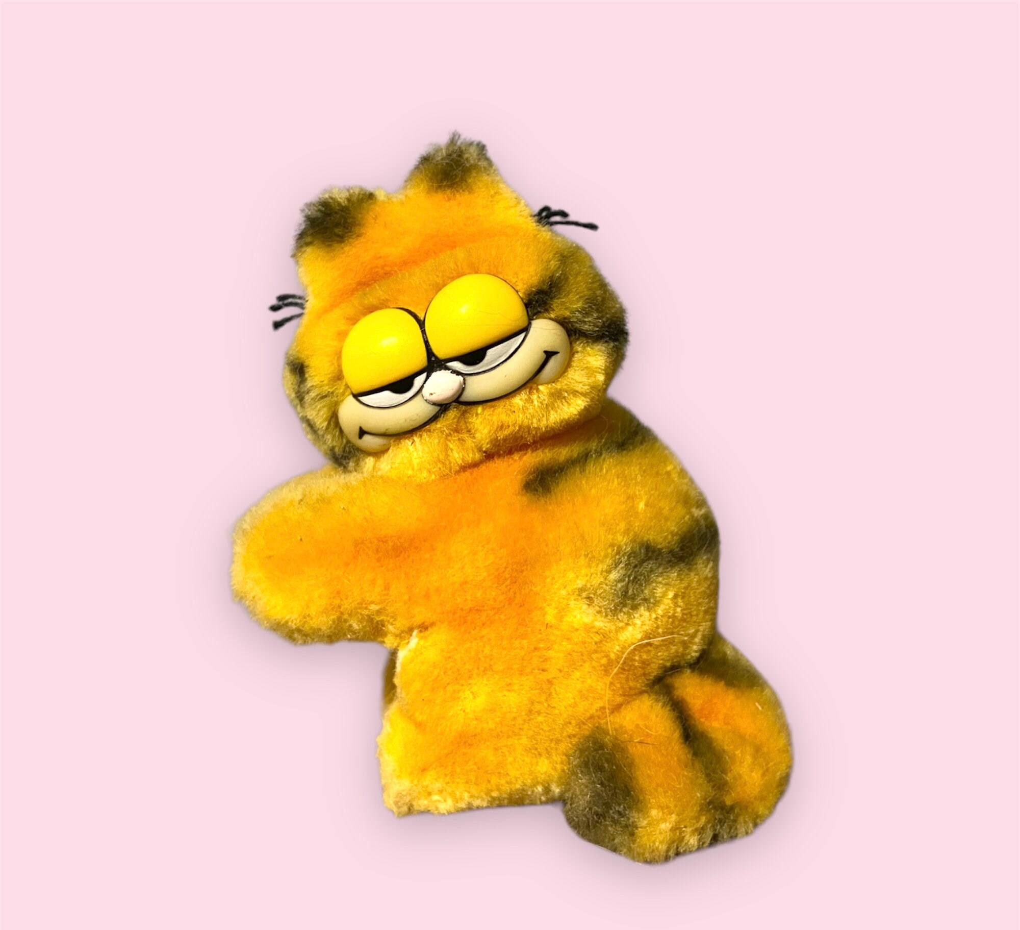 Garfield années 1980 Clip On Garfield Peluche Hugger Jouet