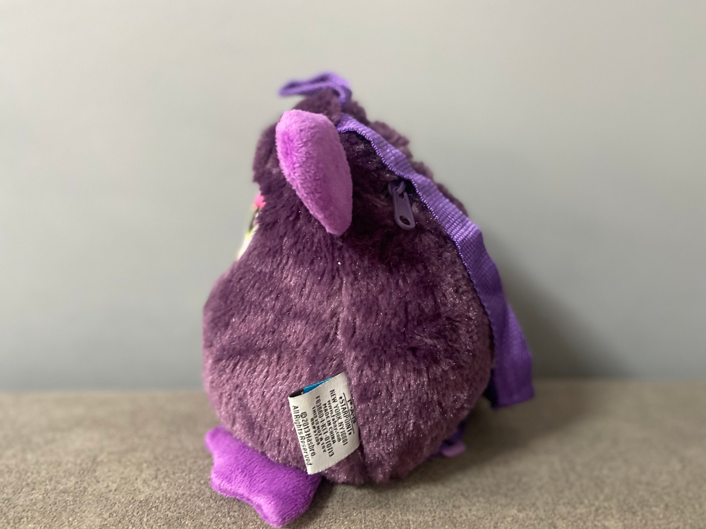 FURBY backpack Original Vintage Purple Plush Furby Backpack Etsy