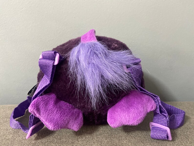 FURBY backpack Original Vintage Purple Plush Furby Backpack Etsy