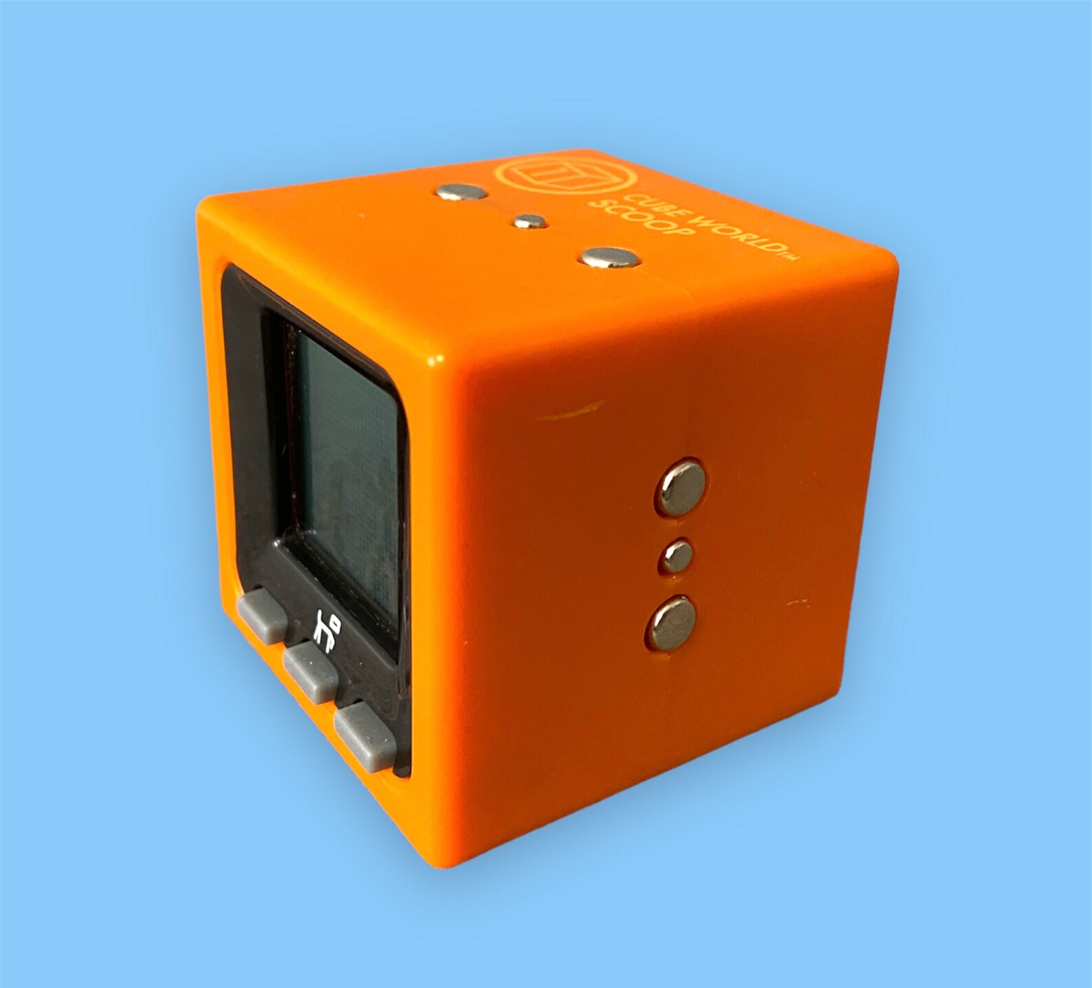 Radica Cube World Series 1 SCOOP Orange Cube Tested & Working - Etsy