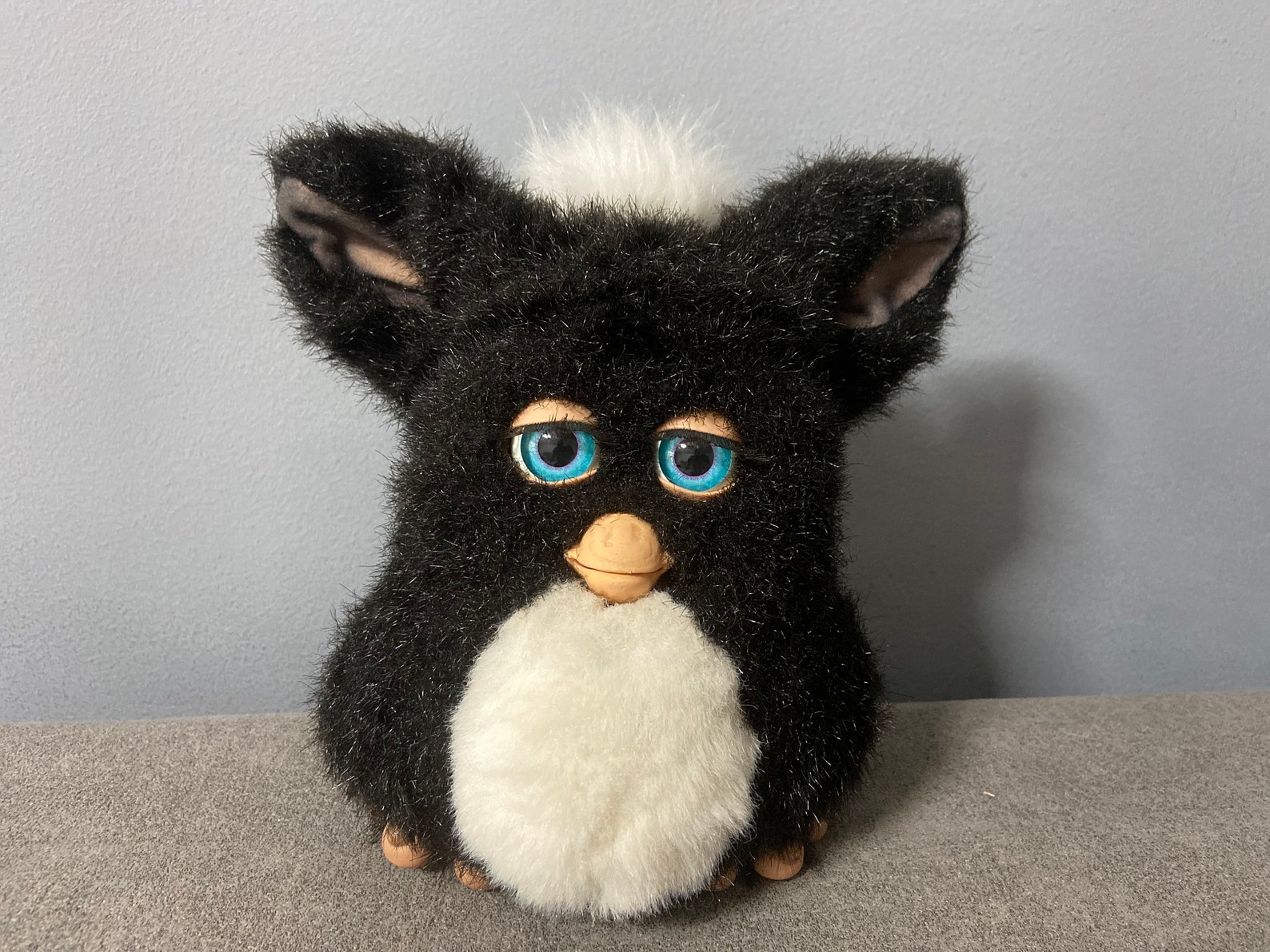 Vintage Rare Furby 2005 Works Emoto Tronic Furby Black White Etsy