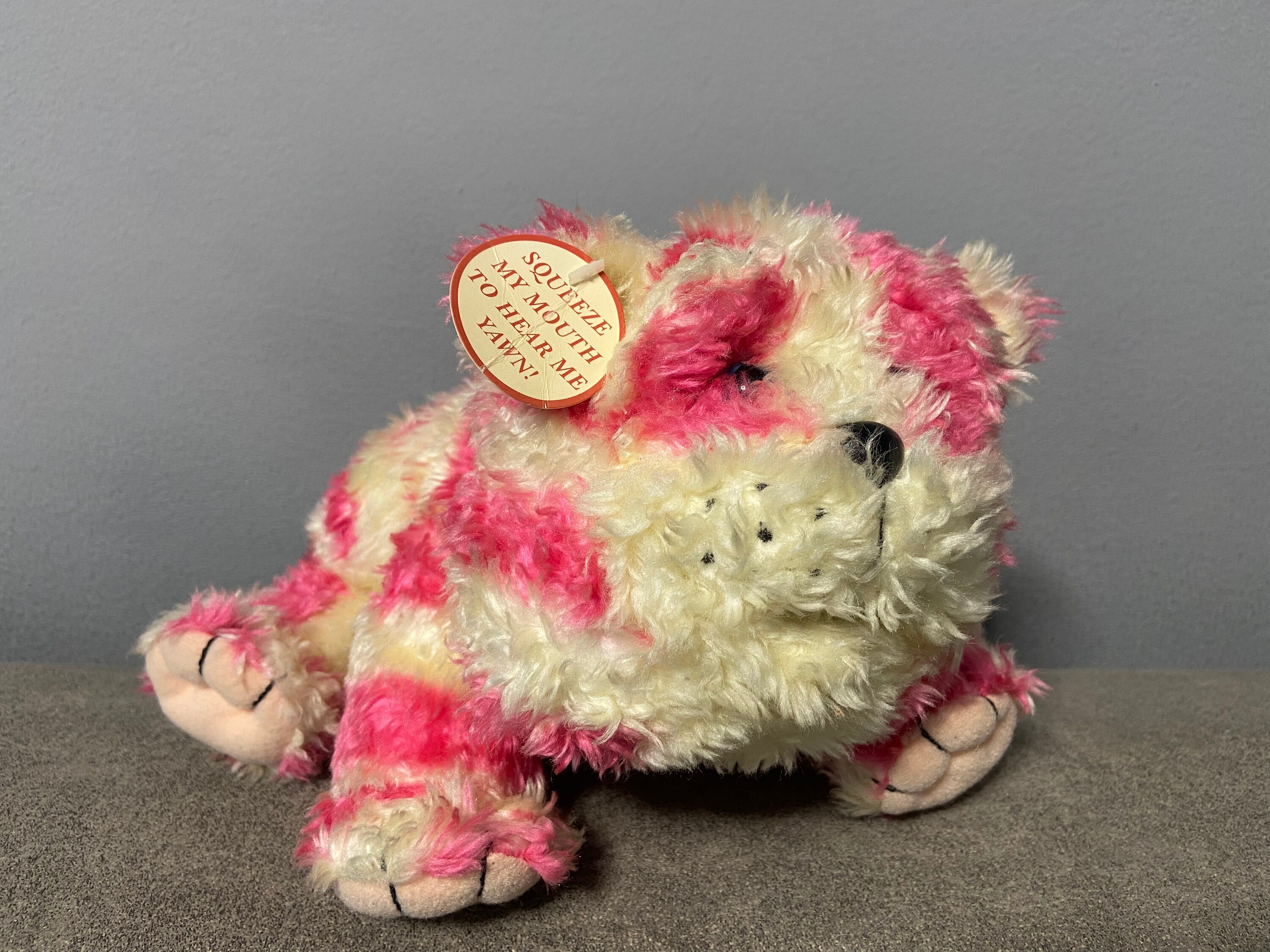 gummy bear plush walking toy