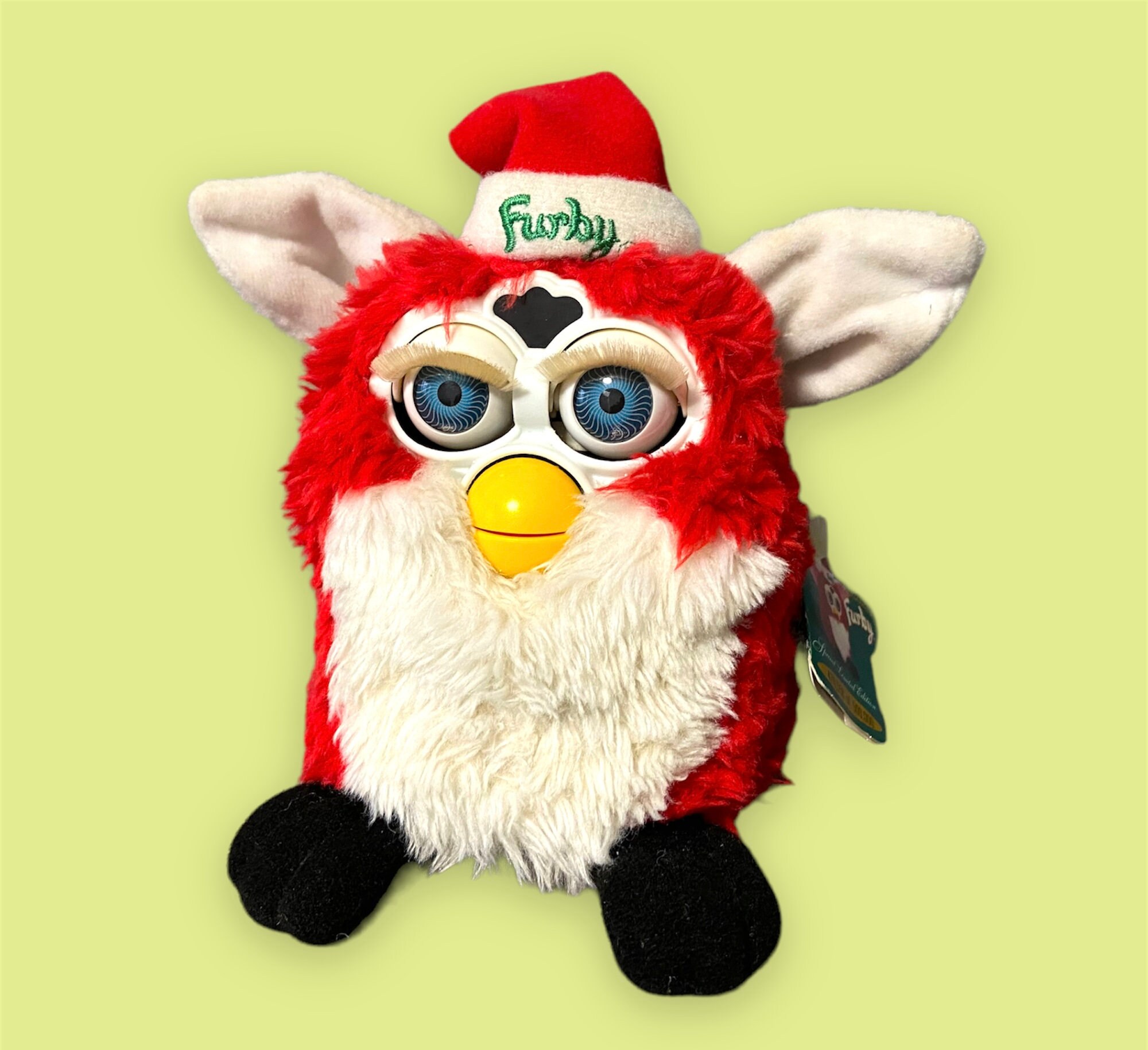 Vintage Furby Red and White Special Limited Edition Christmas photo