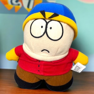 South Park Vintage Eric Cartman Plush Figure 2008 - Rare South Park Comedy Central Collectible Toy, Funny Gift for Fans