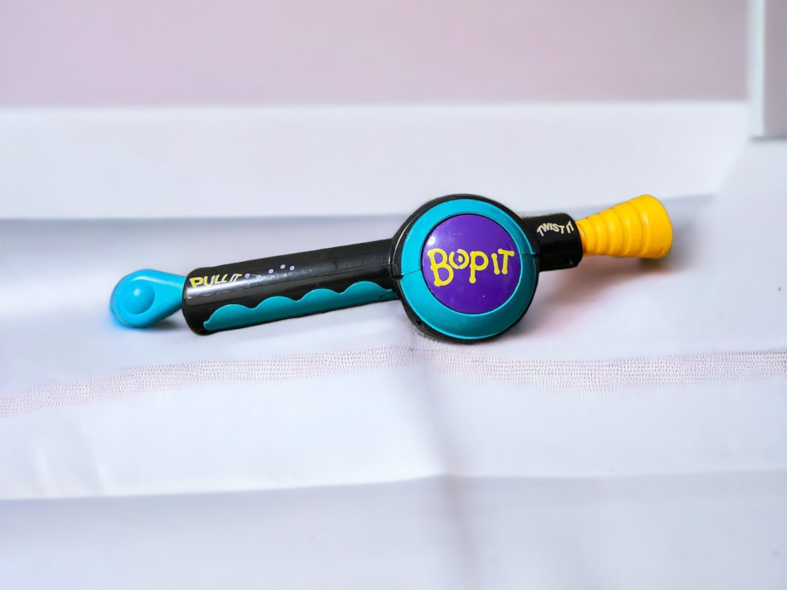 Vintage Bop It Extreme Push and Pull Game by Hasbro 1990s Toy 