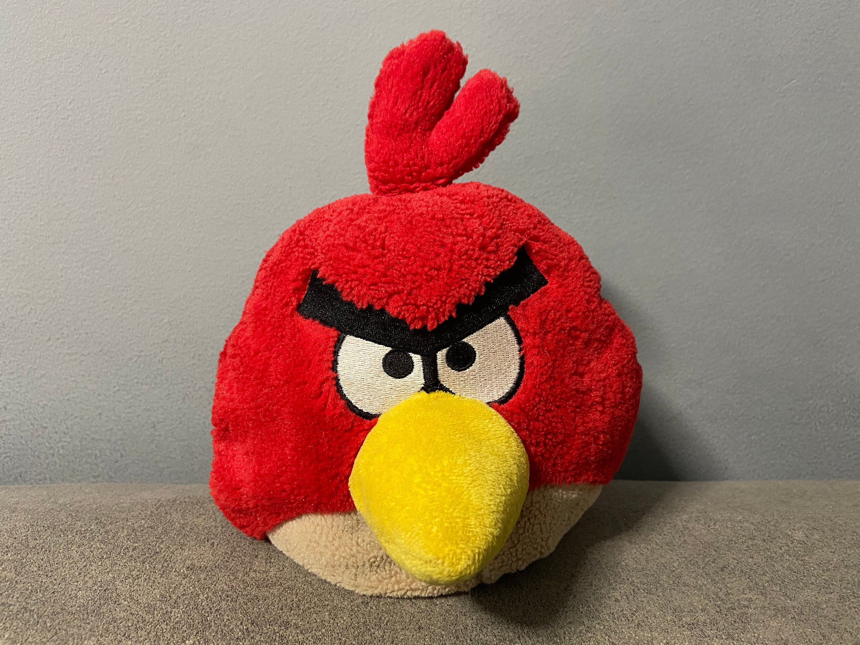 Angry Birds Plush Stuffed Animals / Angry Bird Red / Big Bird - Etsy Hong  Kong
