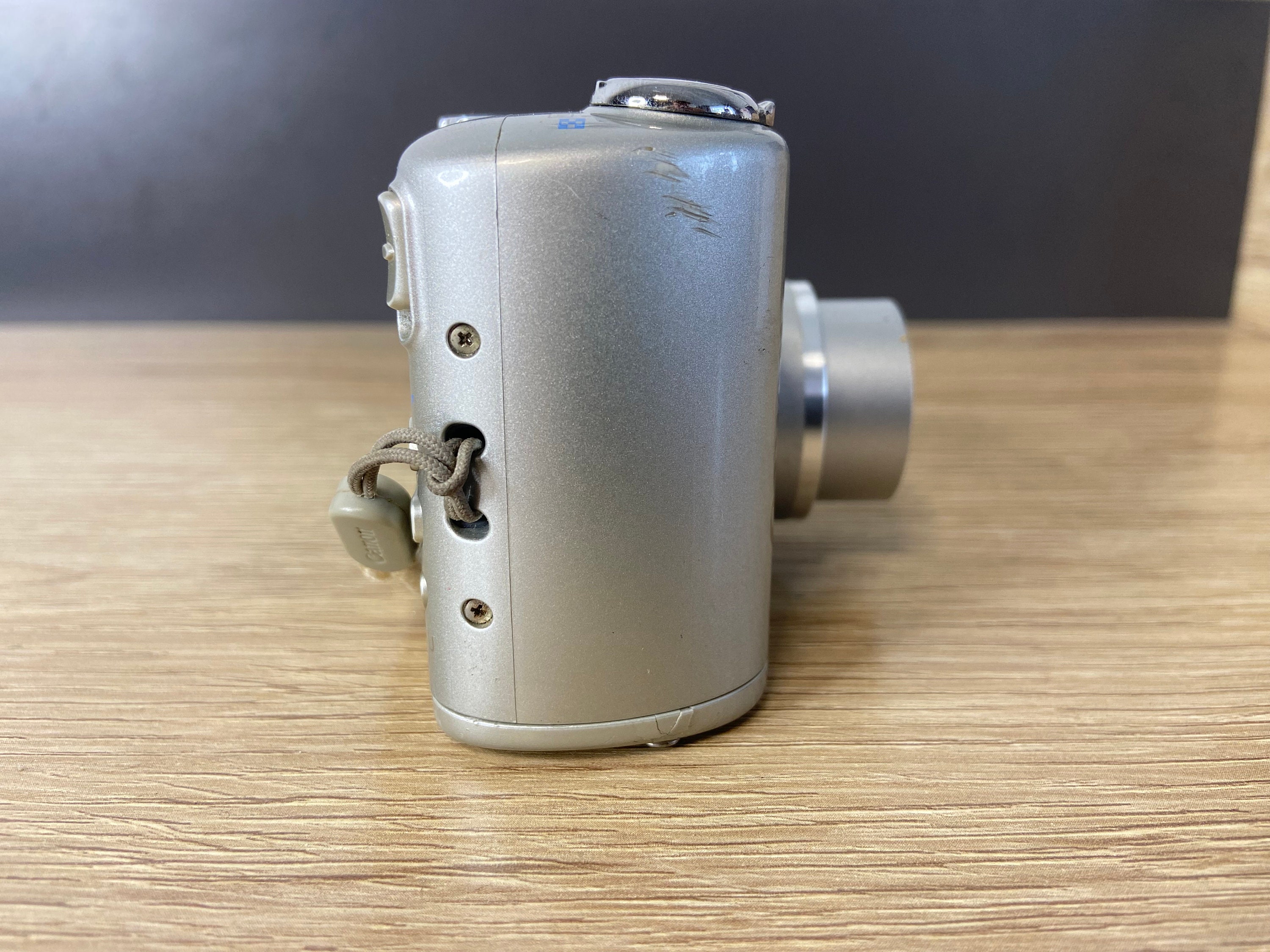 美品 名機 動作品 平成レトロ Y2K Canon PowerShot A580 Canon Powershot A580 8.0MP Digital Camera Silver Digicam