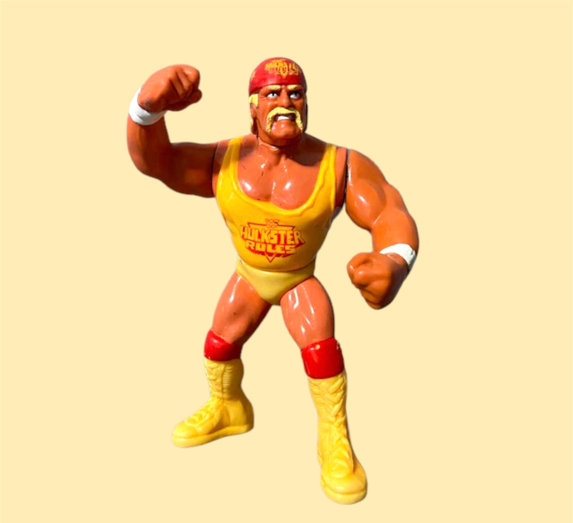 WWF Hasbro Hulk Hogan Wrestling Vintage WWF Series 2 Hulk Rules