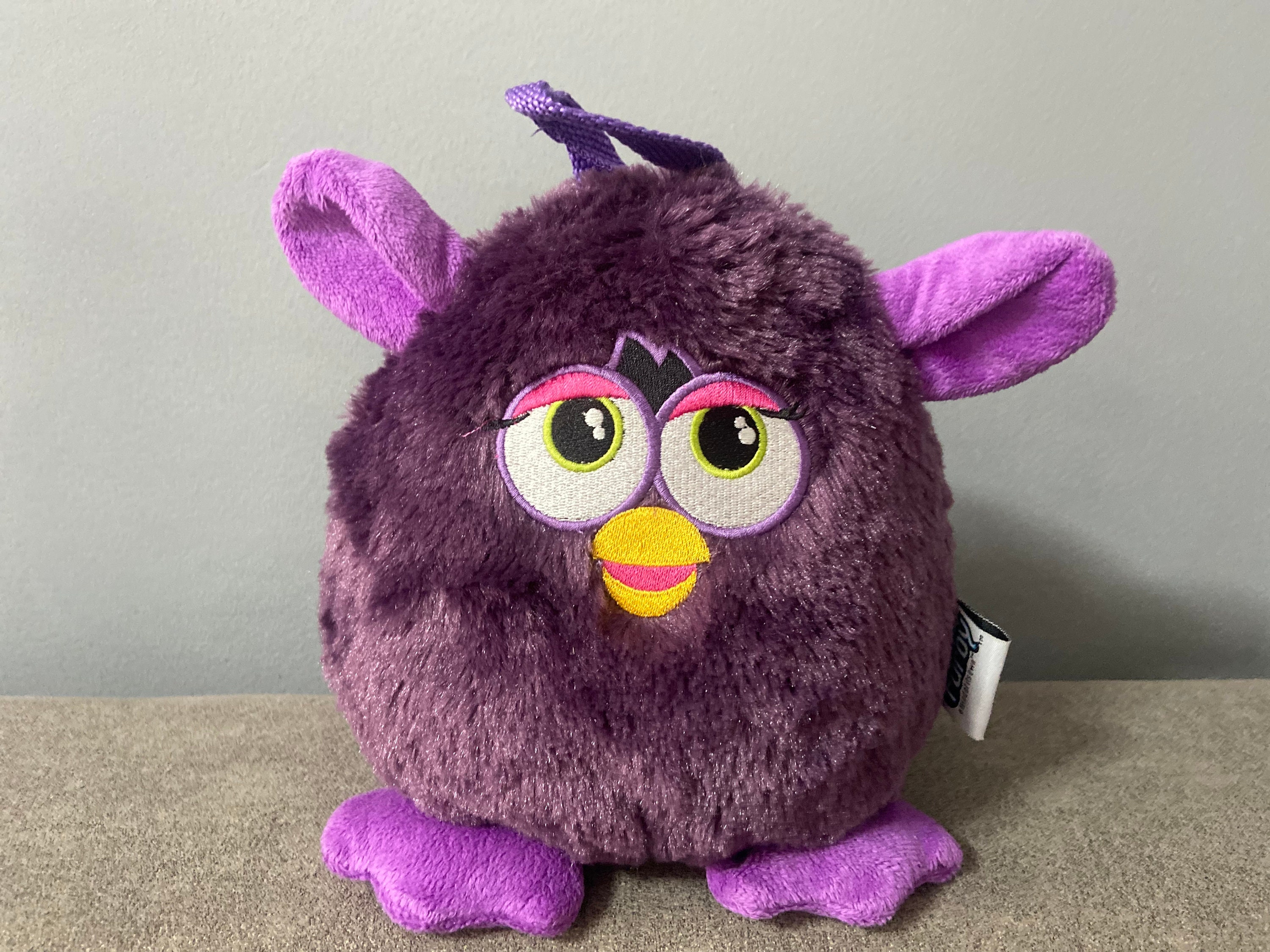 FURBY backpack Original Vintage Purple Plush Furby Backpack Etsy