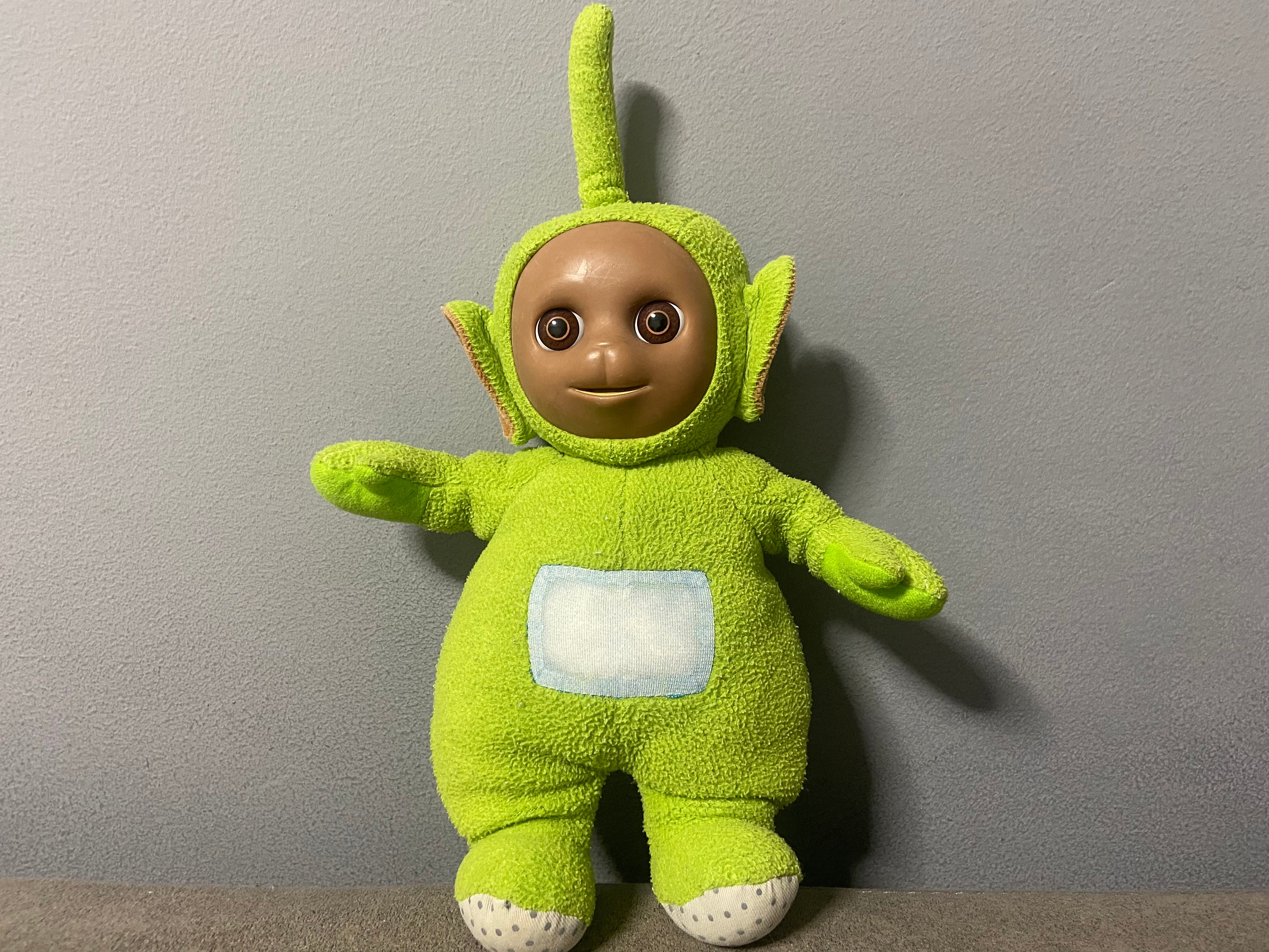 Vintage TELETUBBIES Green Dipsy Plush Soft Tv Show Etsy UK