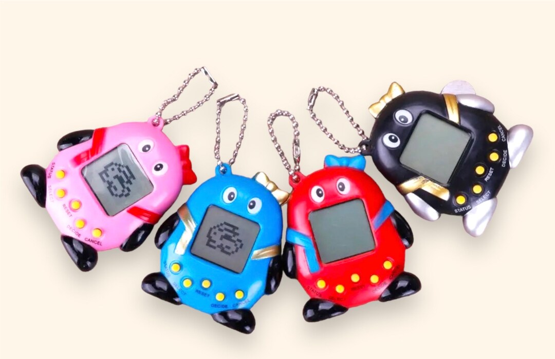 Toy Tamagotchi Electronic Virtual Interactive Toy Pet Game Etsy