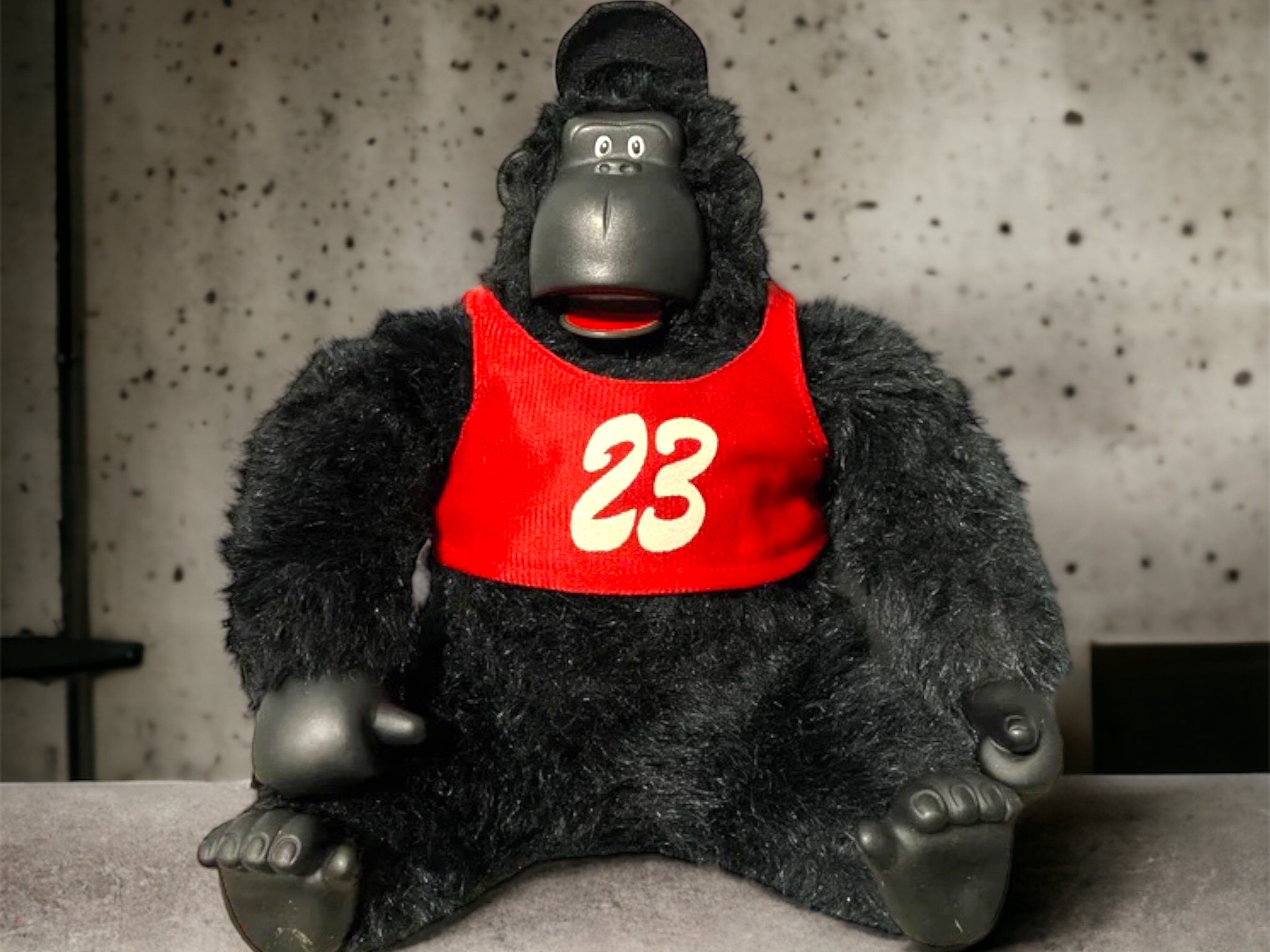 Vintage Singing Magogo Gorilla, Toy Gorilla, Singing