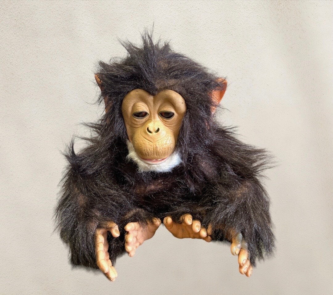 FurReal Friends Cuddle Chimp Interactive Chimpanzee Monkey Animal Toy No  Banana