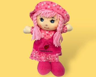 Toy Doll Plush ~ pink Baby Doll Plush