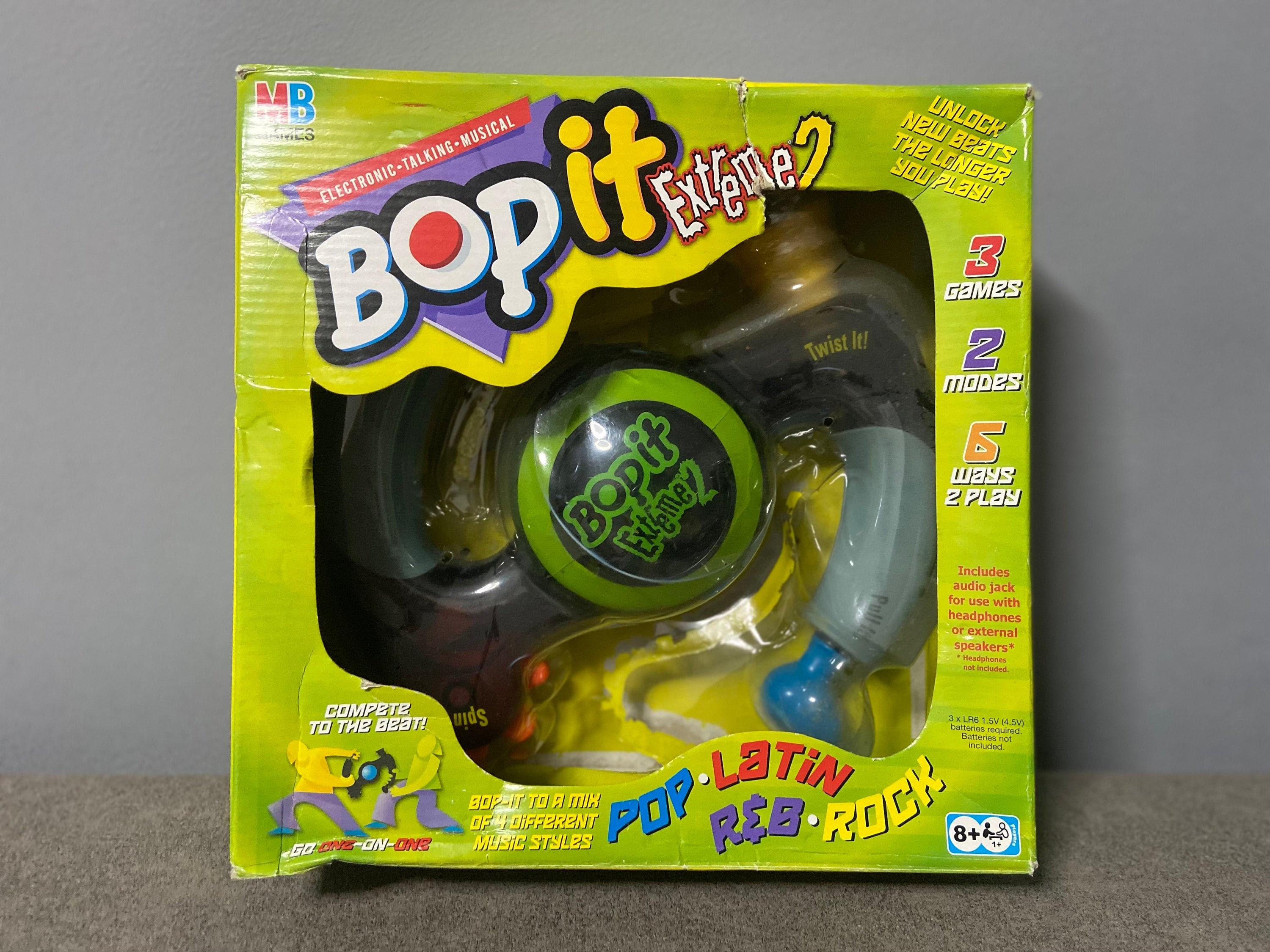 BOP IT Extreme 2 Hasbro 2002 Elektronisches Spiel Bopit Etsy