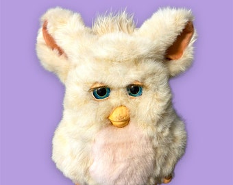 Furby 2005 With Box WORKING Sand Model Rare ファービ Speaks
