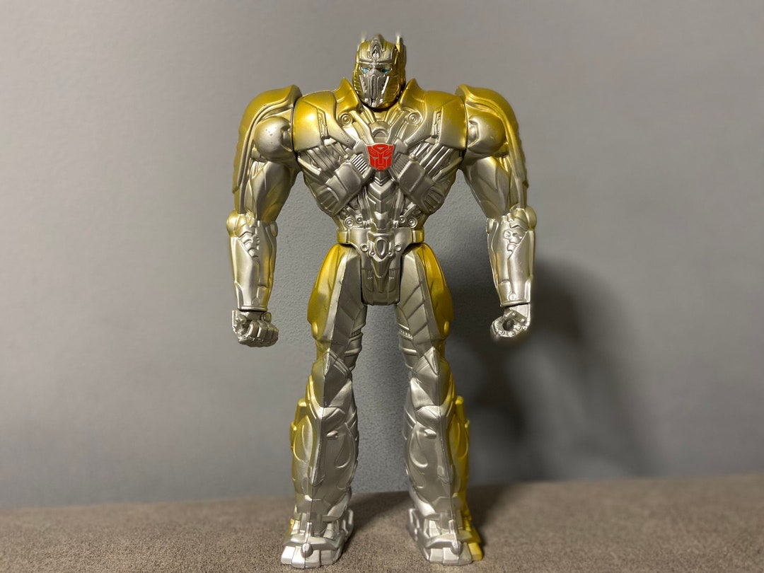 Hasbro Transformers Silver Knight Optimus Prime 11 Action Figure