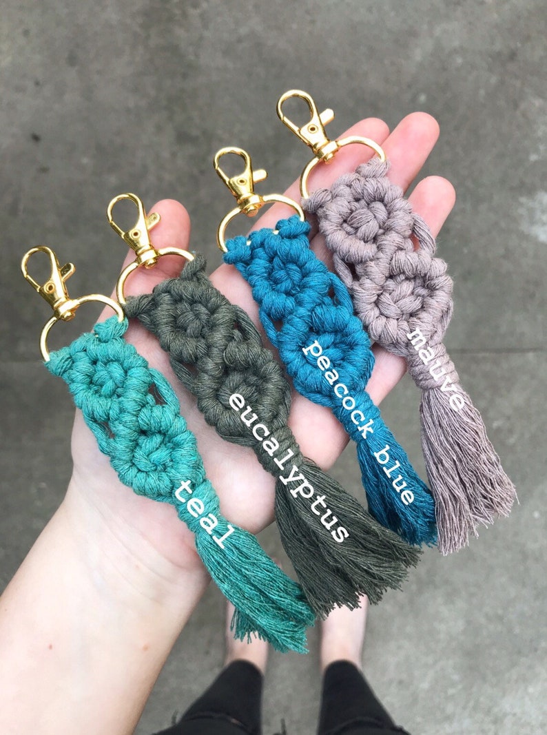 Download Macramé Key Chains | Etsy
