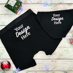 Underwear Couple Mockup
