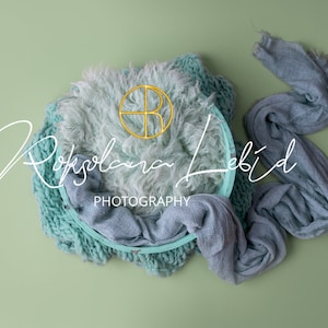 Newborn Digital Backdrop Green