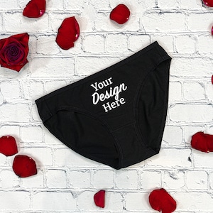 Women's Briefs Mockup Printify Womens Underwear Mockup Womens Underwear  Mock up Panties Mockup Generic Brand Womens Briefs Mockup 