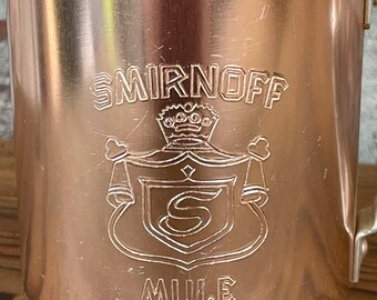 STREET CRAFT Large Pure Copper Mugs Hand Hammered Copper Moscow Mule - View #8