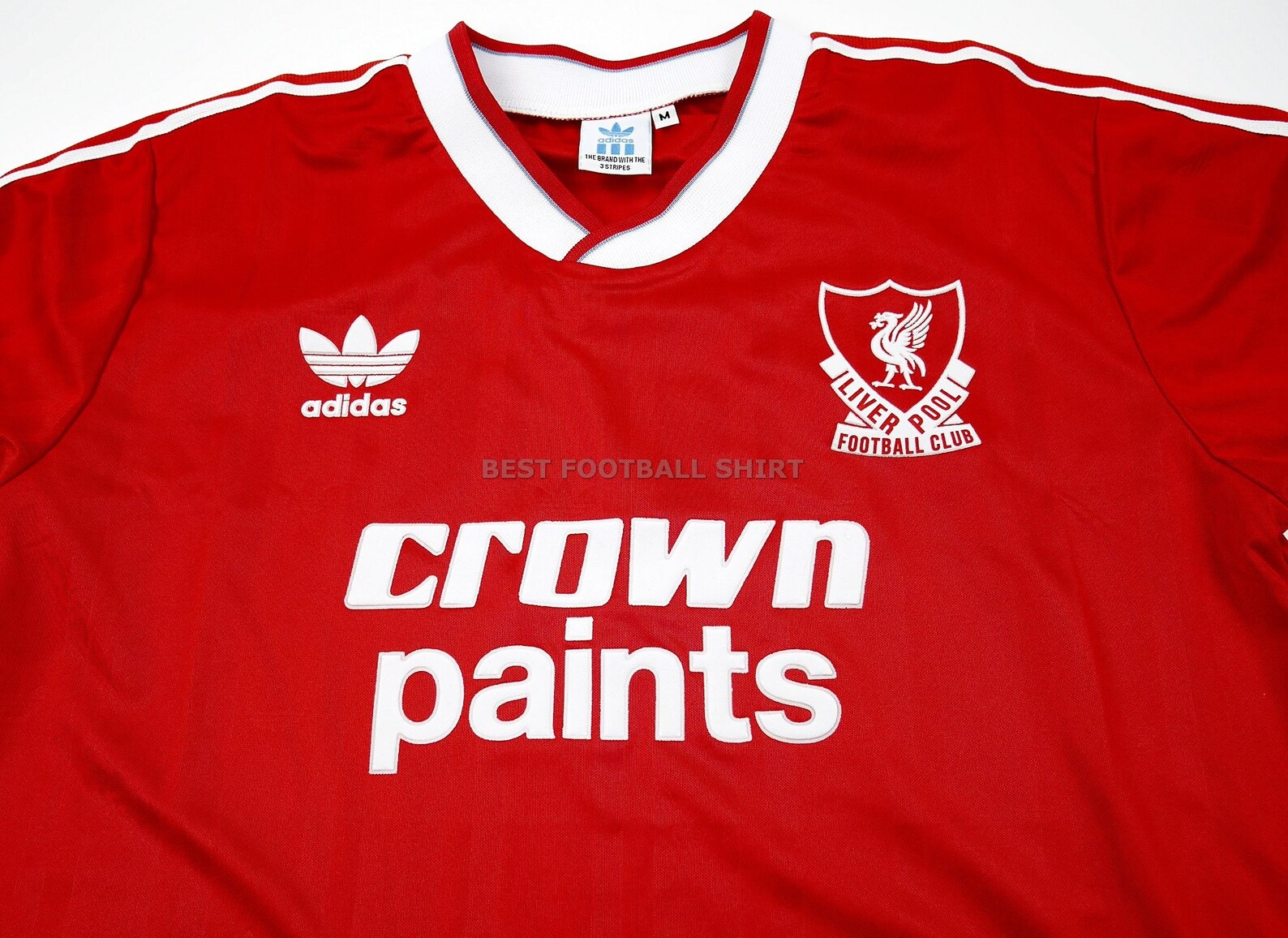 Liverpool 1987-1988 Home Crown Paints Soccer Jersey Football | Etsy