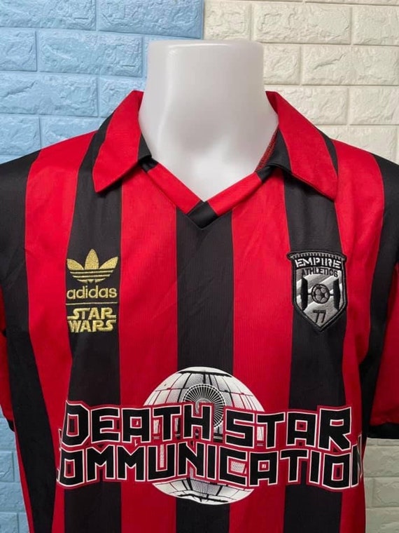 Adidas Originals X Star Wars Vader No.7 Soccer Jersey Football | Etsy