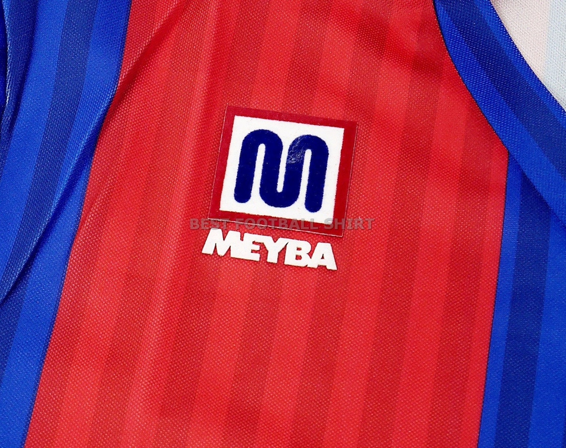 Barcelona 1991-1992 Home MEYBA Soccer Jersey Football Shirt | Etsy