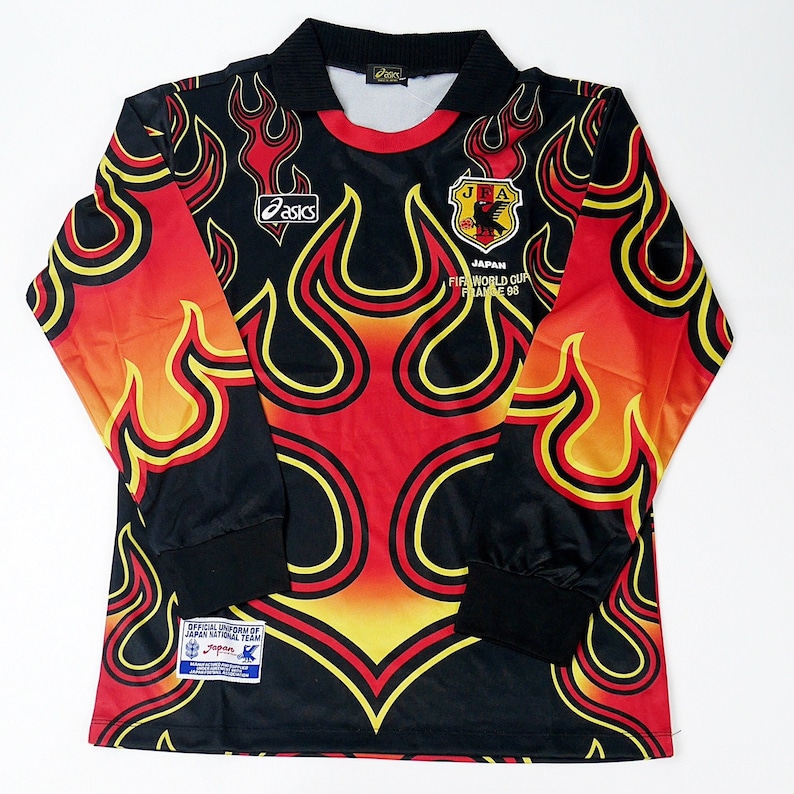 Japan 1998 World Cup Goalkeeper Soccer Jersey Football Shirt Etsy