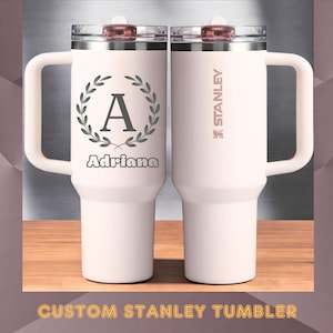 Personalized Stanley Tumbler: Monogrammed Insulated Travel Mug