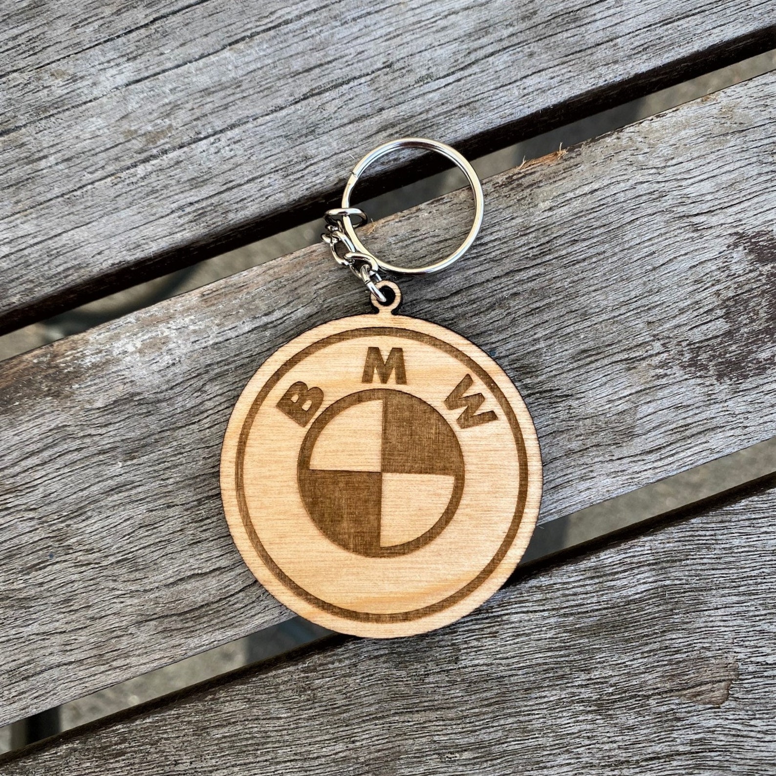 Personalized Mercedes Wood Keychain BMW Wood Keychain Car Etsy