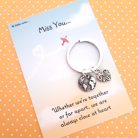 Miss You Gift Thinking of You Long Distance Relationship Etsy UK