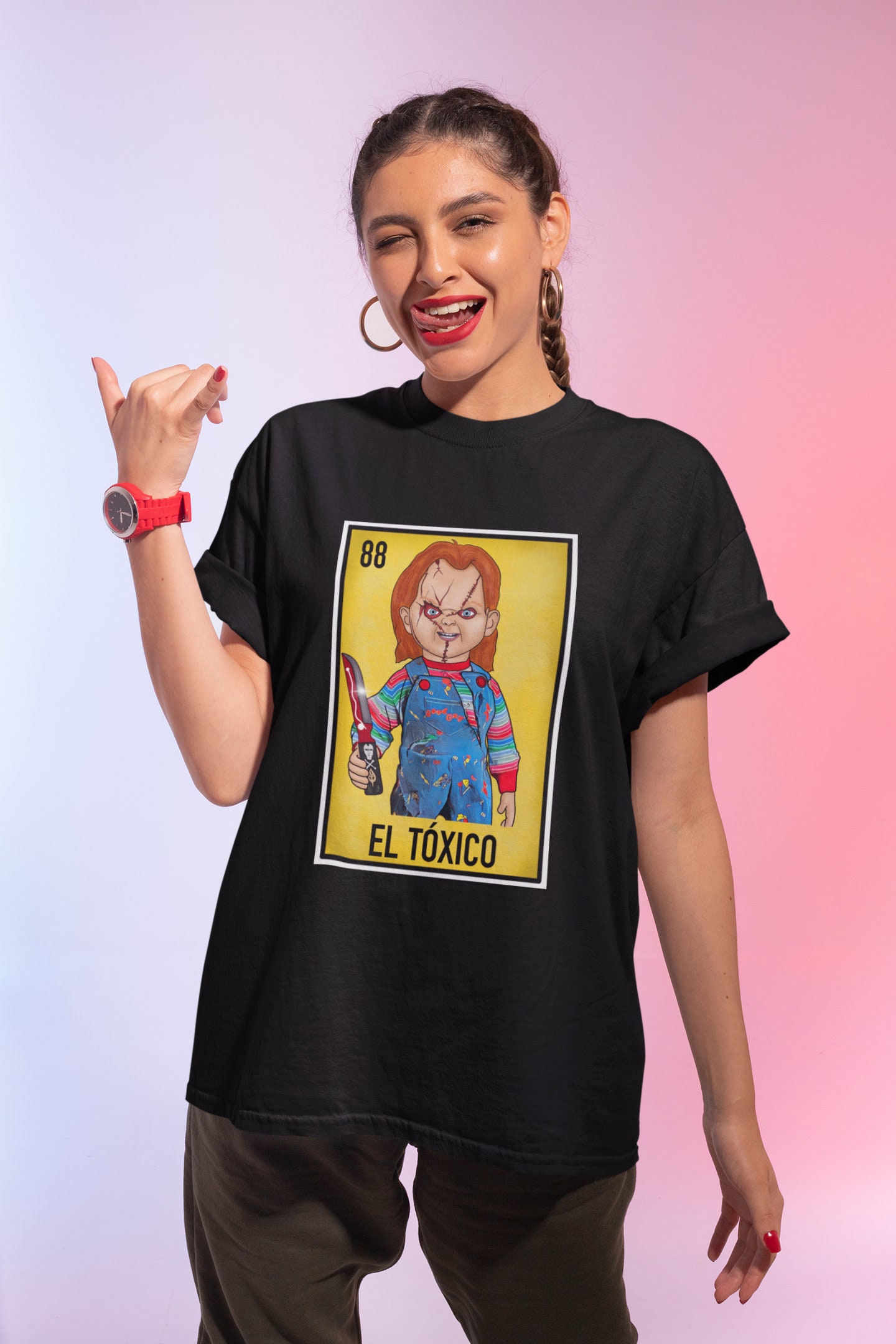 chucky loteria shirt