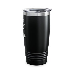 Inhale Exhale Travel Tumbler | Yoga Meditation Mug image 4