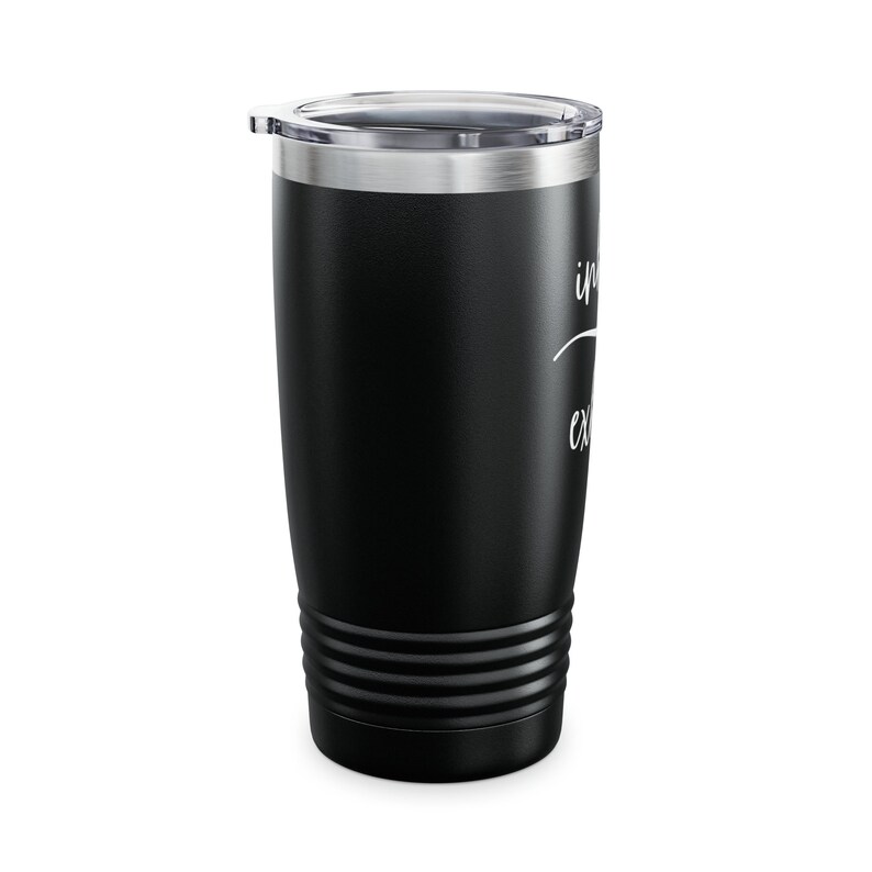 Inhale Exhale Travel Tumbler | Yoga Meditation Mug image 2