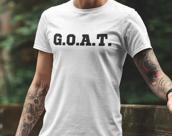 GOAT T-Shirt | Greatest of All Time Soft Cotton Tee