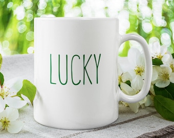Lucky St. Patrick's Day Coffee Mug | Irish Gift