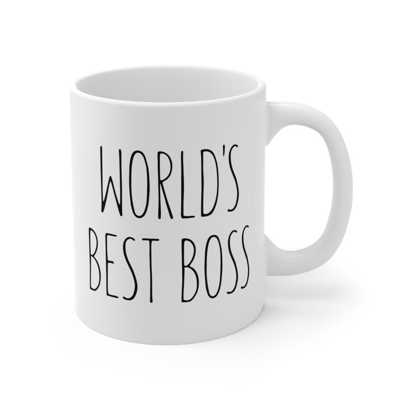 World's Best Boss Mug Best Boss Mug World's Best Gift Funny Boss Mug