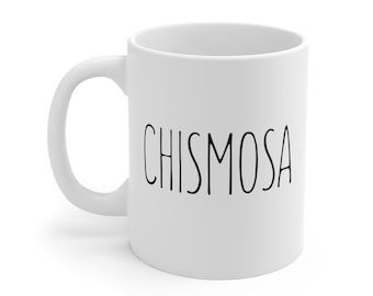Chismosa Mug, Funny Spanish Coffee Cup, Latina Humor Cafecito Gift