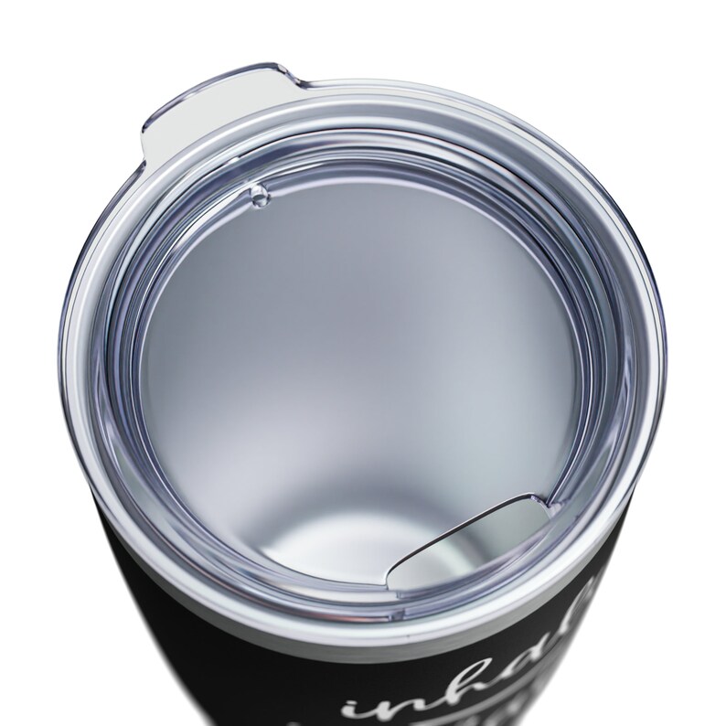 Inhale Exhale Travel Tumbler | Yoga Meditation Mug image 6