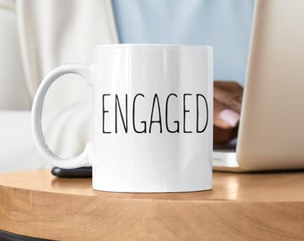 Engaged Mug | Future Mrs. Ceramic Mug | Engagement Gift