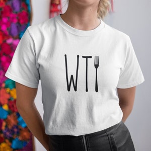 What the Fork | WTF Tee | What the Fork Shirt | WTF Shirt | Eleanor Shirt | Good Place Shirt | What the Fork Tee | WTFork Shirt | WTFork Tee