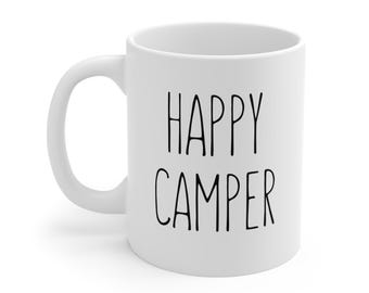 Happy Camper Coffee Mug | Outdoorsy Gift