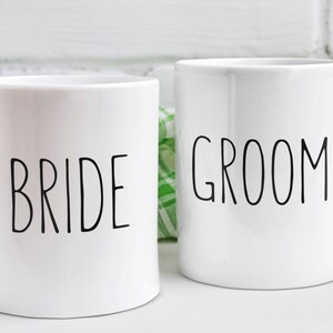 Bride Mug | Mrs. Mug | Bride and Groom | Wedding Mugs | Engagement Gift | Wedding Gift | Engagement Mugs | Bridal Shower Gift | Wedding Mug